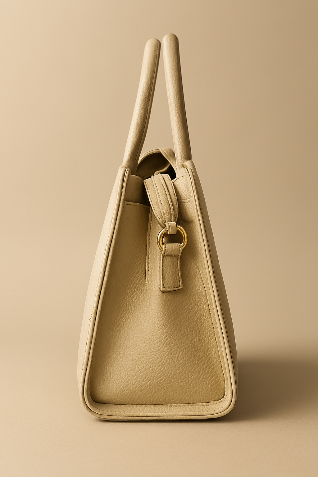 স্টাইলিশ উইমেন'স কিউল্টেড টোটে ব্যাগ উইথ সিল্ক স্কার্ফ - ক্লাসিক হ্যান্ডব্যাগ ফর ওম্যান (Stylish Women's Quilted Tote Bag with Silk Scarf - Classic Handbag for Women) - Image 4