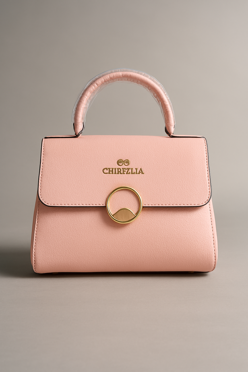 মডার্ন পিঙ্ক ফ্ল্যাপ-ওভার টোটে ব্যাগ - ট্রেন্ডি উইমেন'স ডেটি টাইম পার্টি হ্যান্ডব্যাগ (Modern Pink Flap-Over Tote Bag - Trendy Women's Daytime Party Handbag)