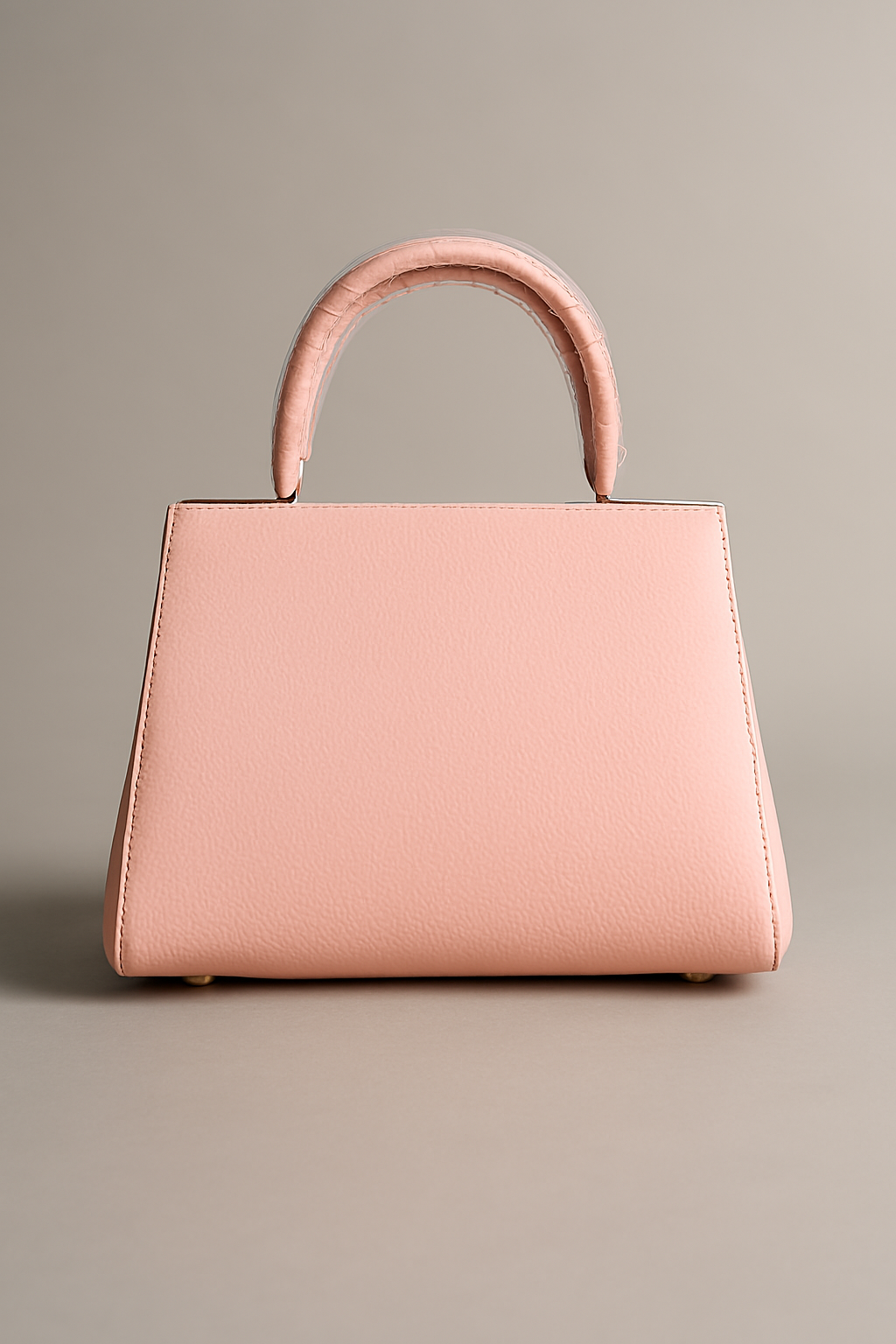 মডার্ন পিঙ্ক ফ্ল্যাপ-ওভার টোটে ব্যাগ - ট্রেন্ডি উইমেন'স ডেটি টাইম পার্টি হ্যান্ডব্যাগ (Modern Pink Flap-Over Tote Bag - Trendy Women's Daytime Party Handbag) - Image 3