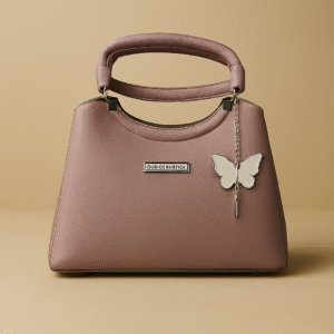 āĻĒāĻŋāĻāĻ āĻŦāĻžāĻāĻžāϰāĻĢā§āϞāĻžāĻ āĻšā§āϝāĻžāύā§āĻĄāĻŦā§āϝāĻžāĻ Pink Butterfly Charm Handbag for Women