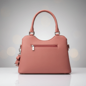 ফ্যাশনেবল লেডিস শোল্ডার ব্যাগ - ট্রেন্ডি উইমেন'স টোটে ব্যাগ উইথ সিলভার হার্ডওয়্যার (Fashionable Ladies Shoulder Bag - Trendy Women's Tote Bag with Silver Hardware)